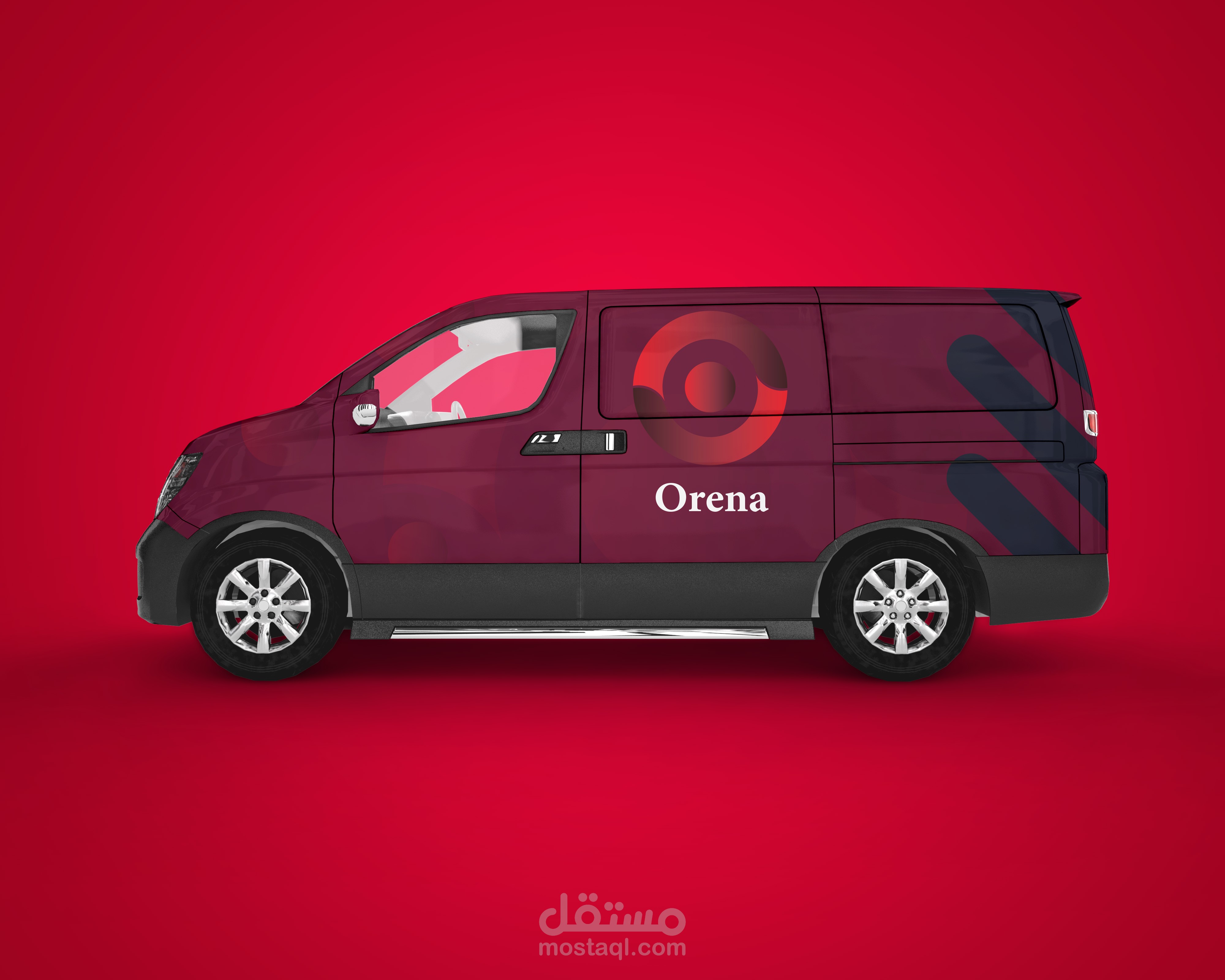 تصميم شاحنة لشركة