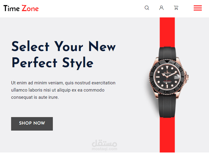 بناء متجر الكتروني