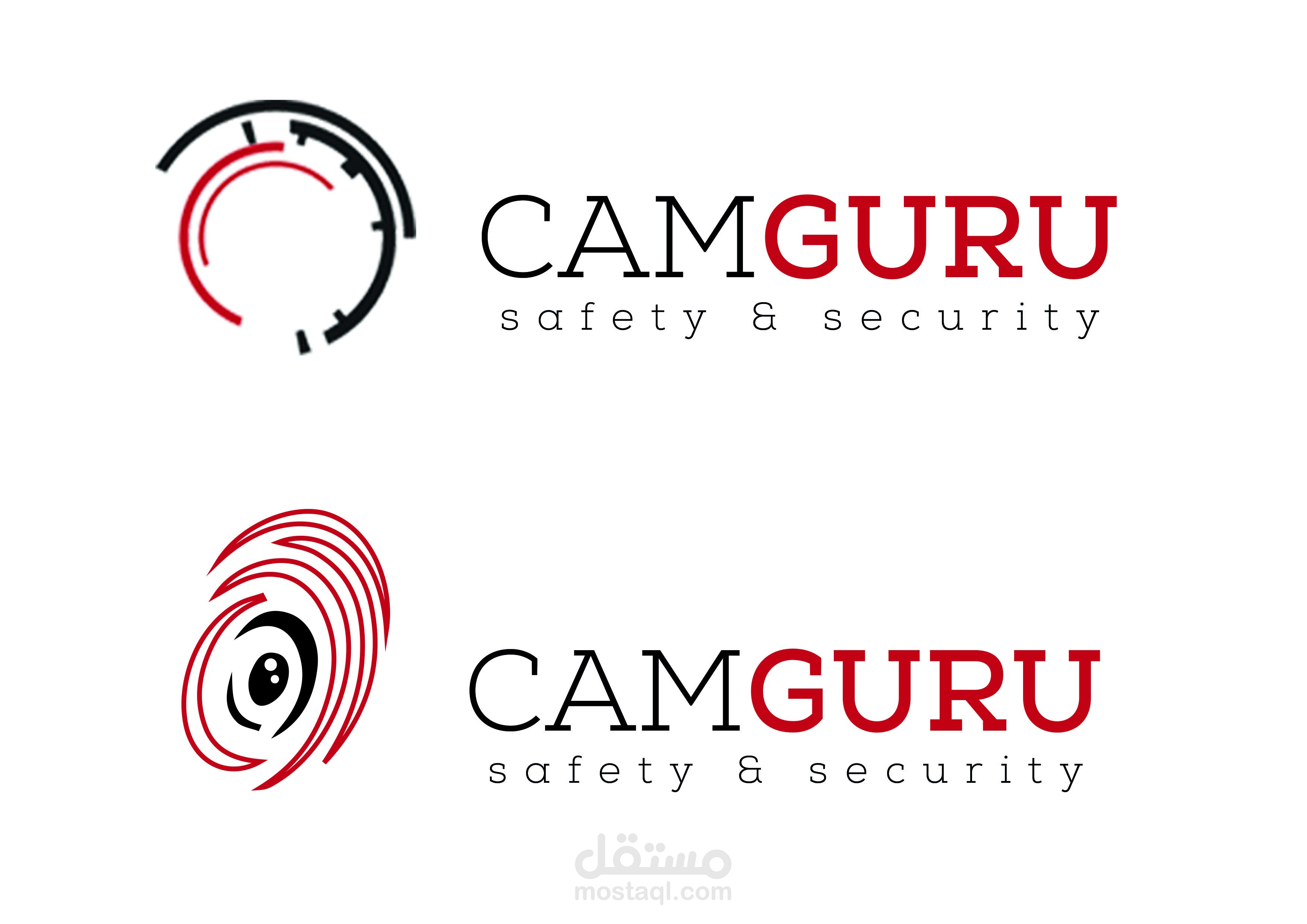تصميم هوية تجارية لشركة "CAMGURU"