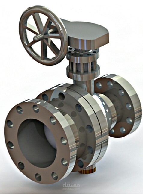 تصميم النماذج الميكانيكيه مثل الصمامات