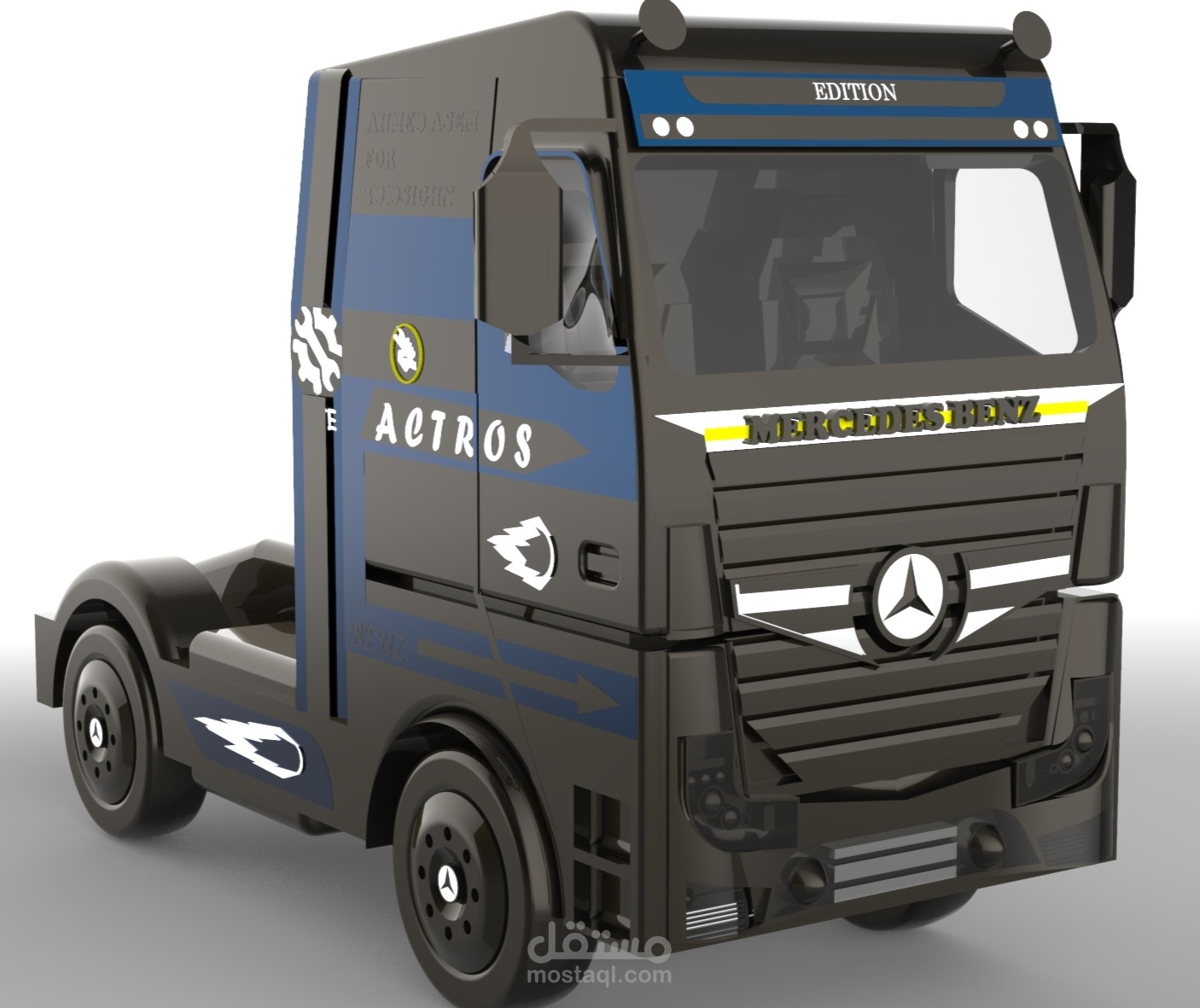 تصميم المنتجات ثلاثيه الابعاد بدقه وجوده عاليه بالاضافه الي عمل Rendering