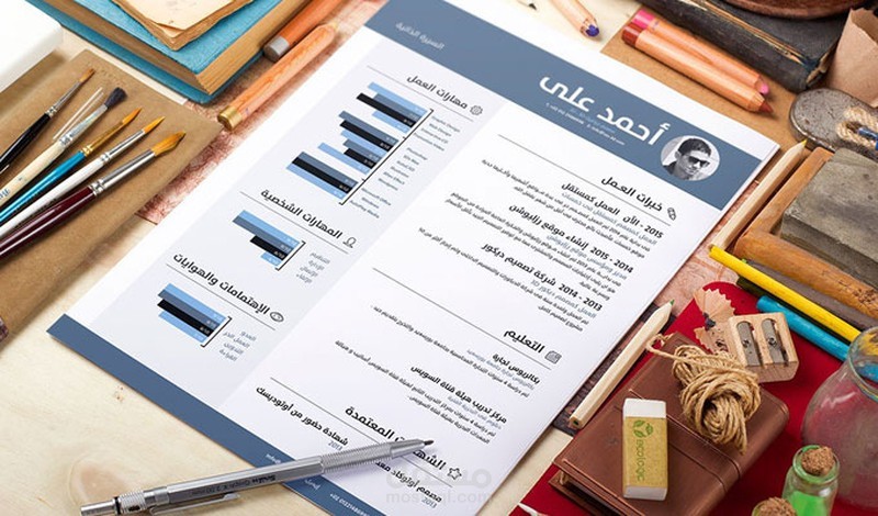 تصميم سيرة ذاتية إبداعية Resume / CV