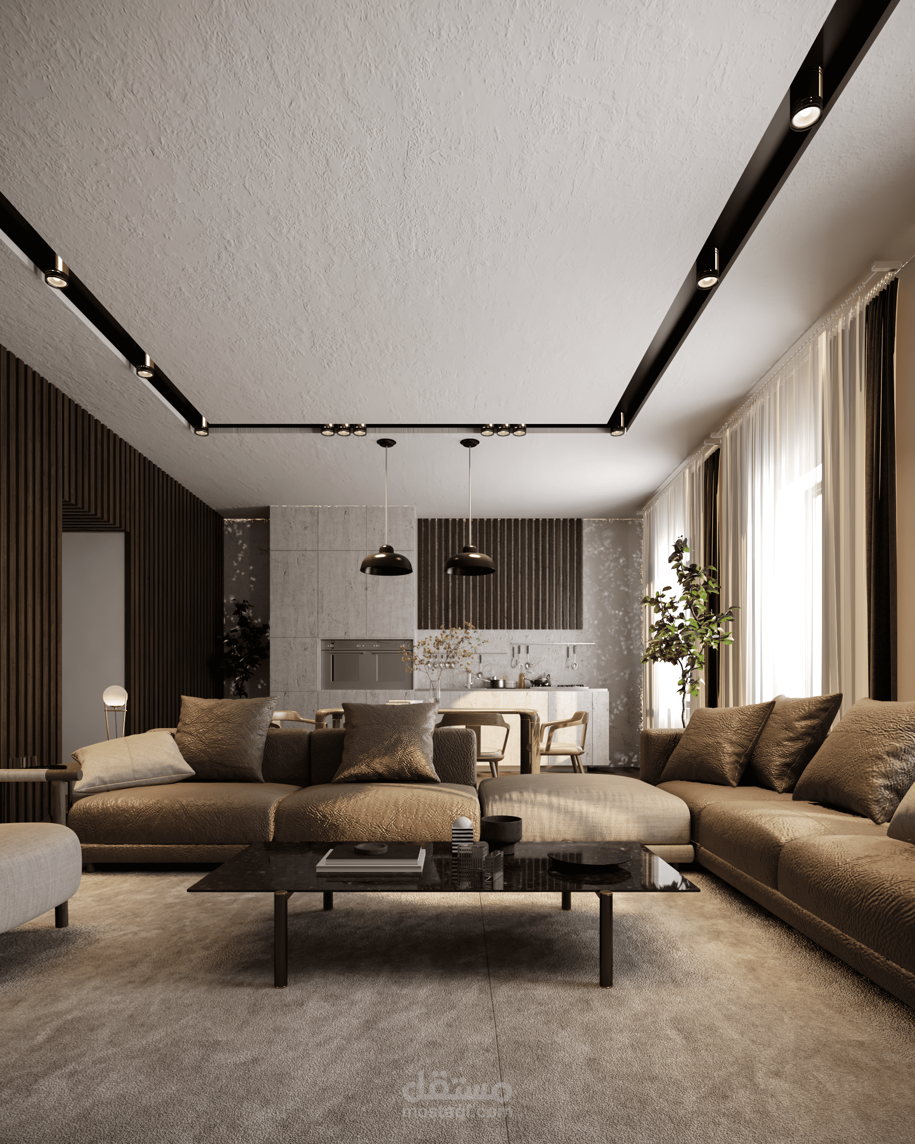 صالة معيشة مودرن