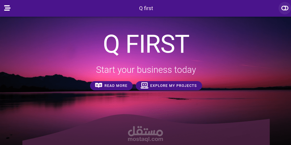 Qfirst - my projects & skills