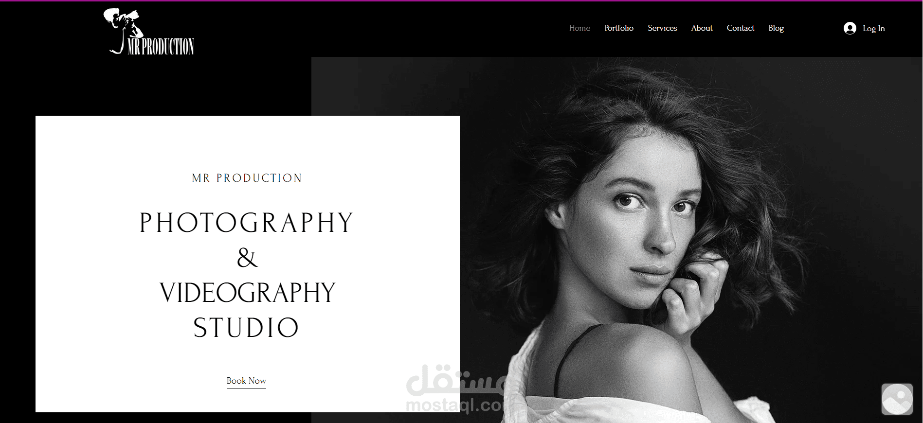 تصميم موقع لتصوير المناسبات والحفلات / قطر