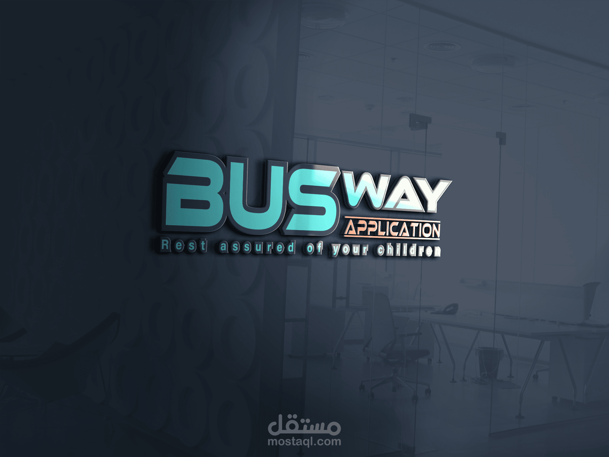 لوجو تطبيق BUSWAY للمدراس