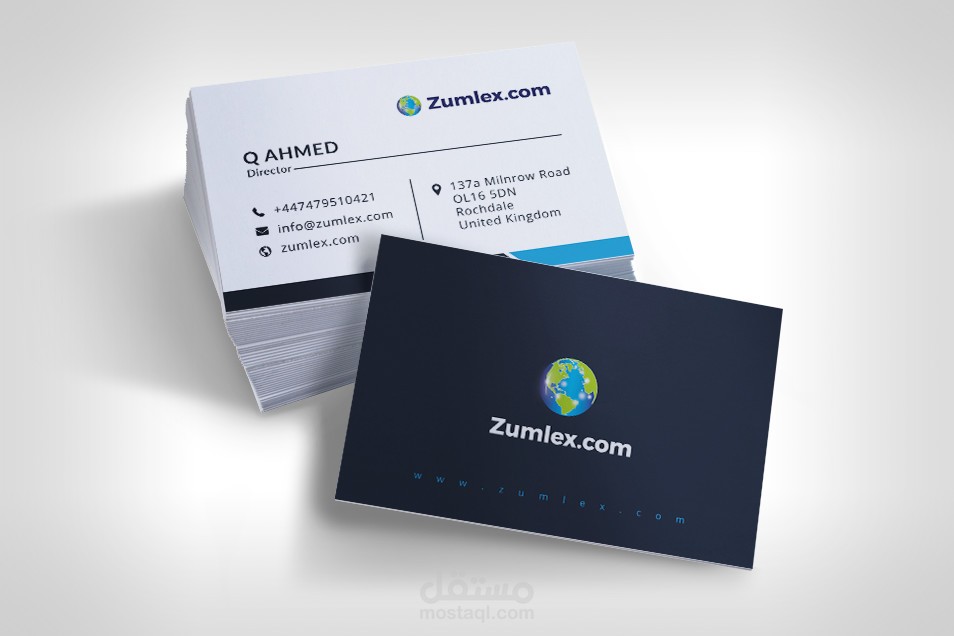 بزنس كارد احترافي