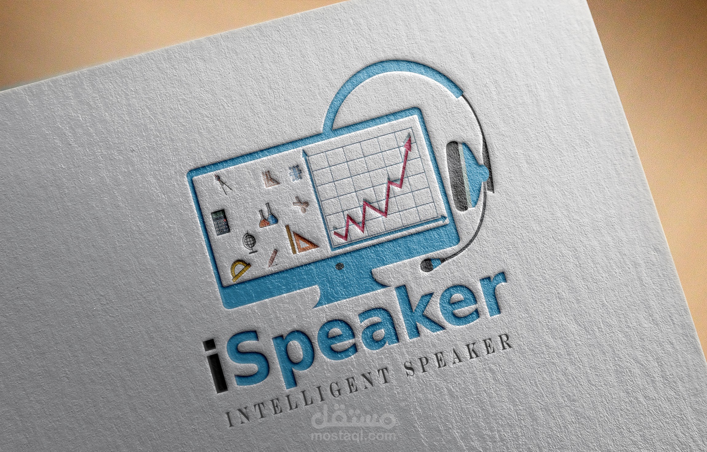 لوجو Ispeeker للتعليم عن طريث الانترنت بث مباشر