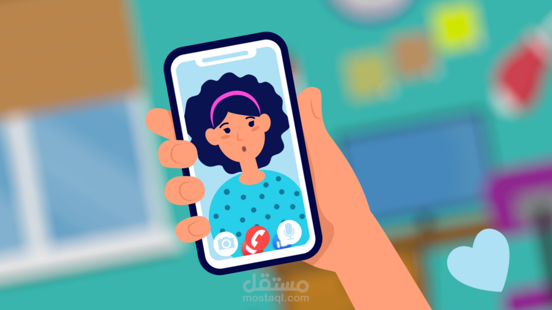 فيديو موشن جرافيك ل i smile