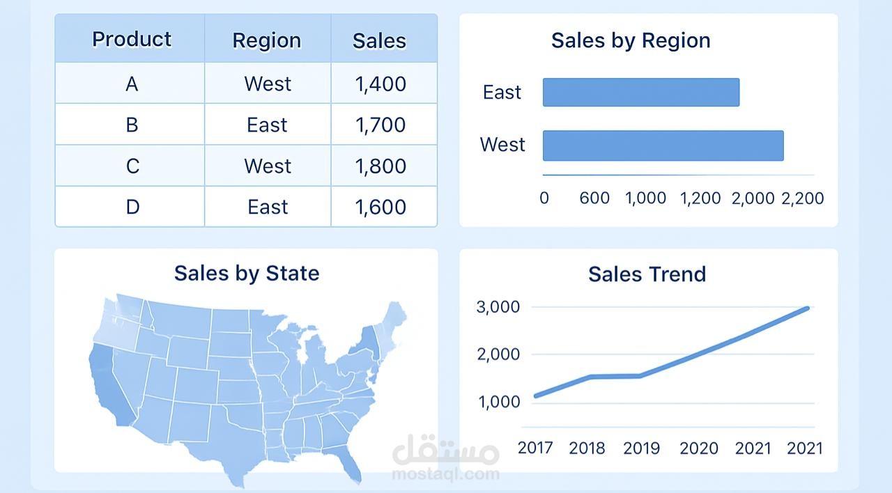 Tableau Mockup – Regional Sales Analysis