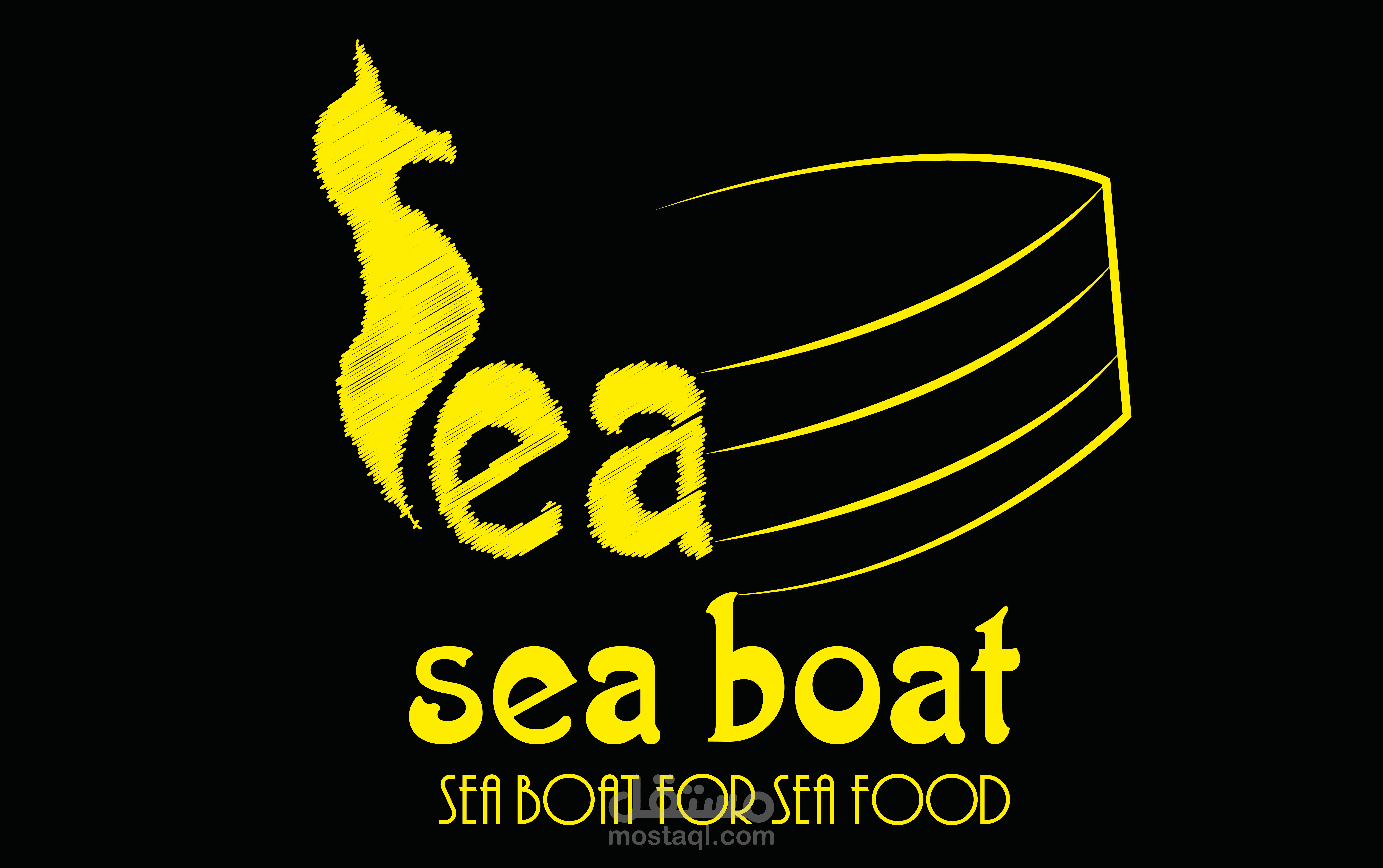 sea boat for sea food
