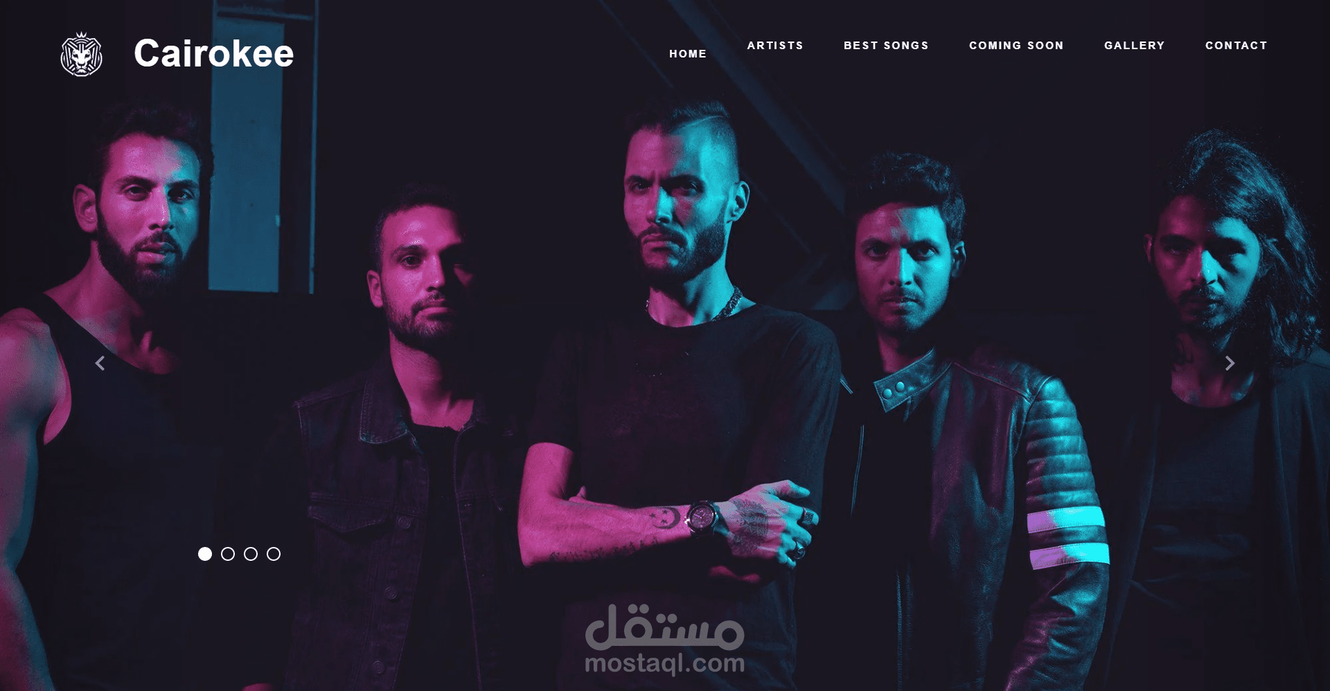 Cairokee Band Website