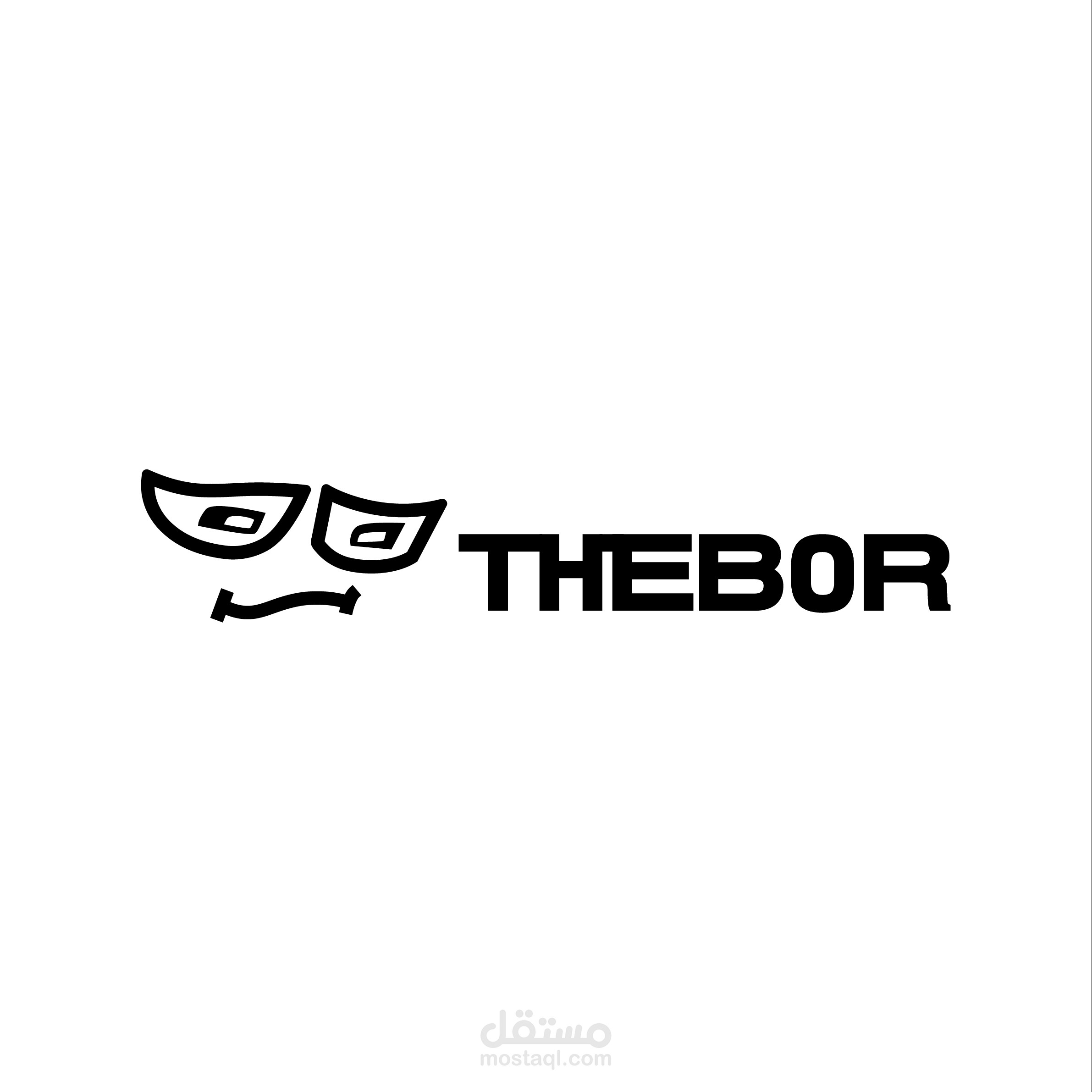 تصميم شعار لكوغي " THEBOR "