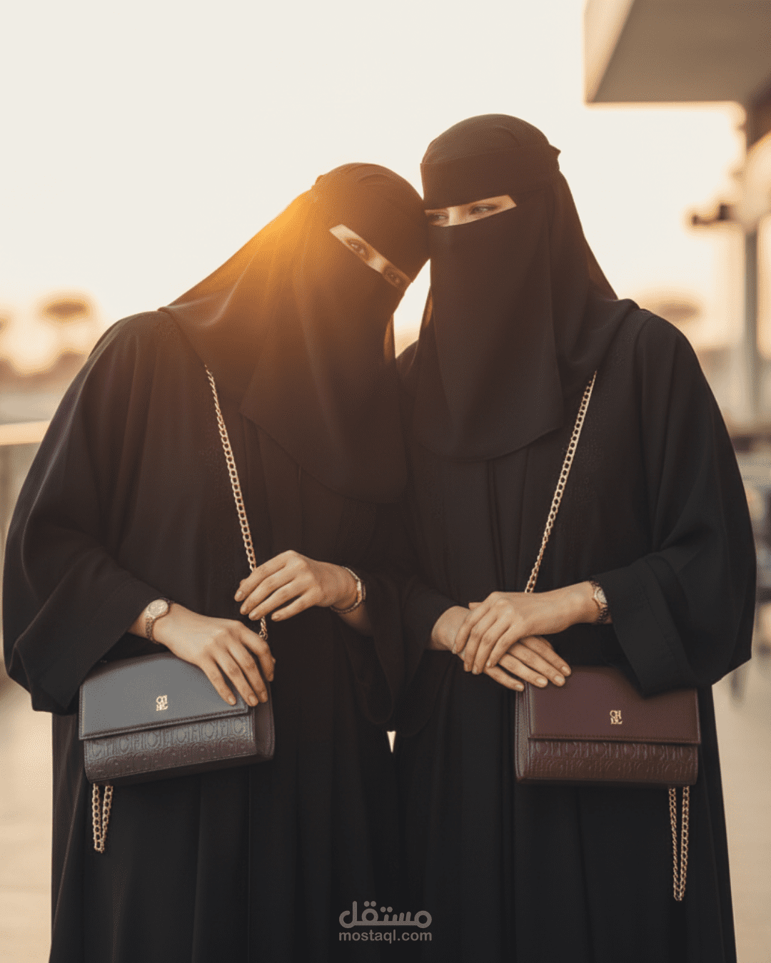 إنشاء وضعيات استعراض احترافية لموديلات سعودية باستخدام الذكاء الاصطناعي لعرض منتجات الشنط