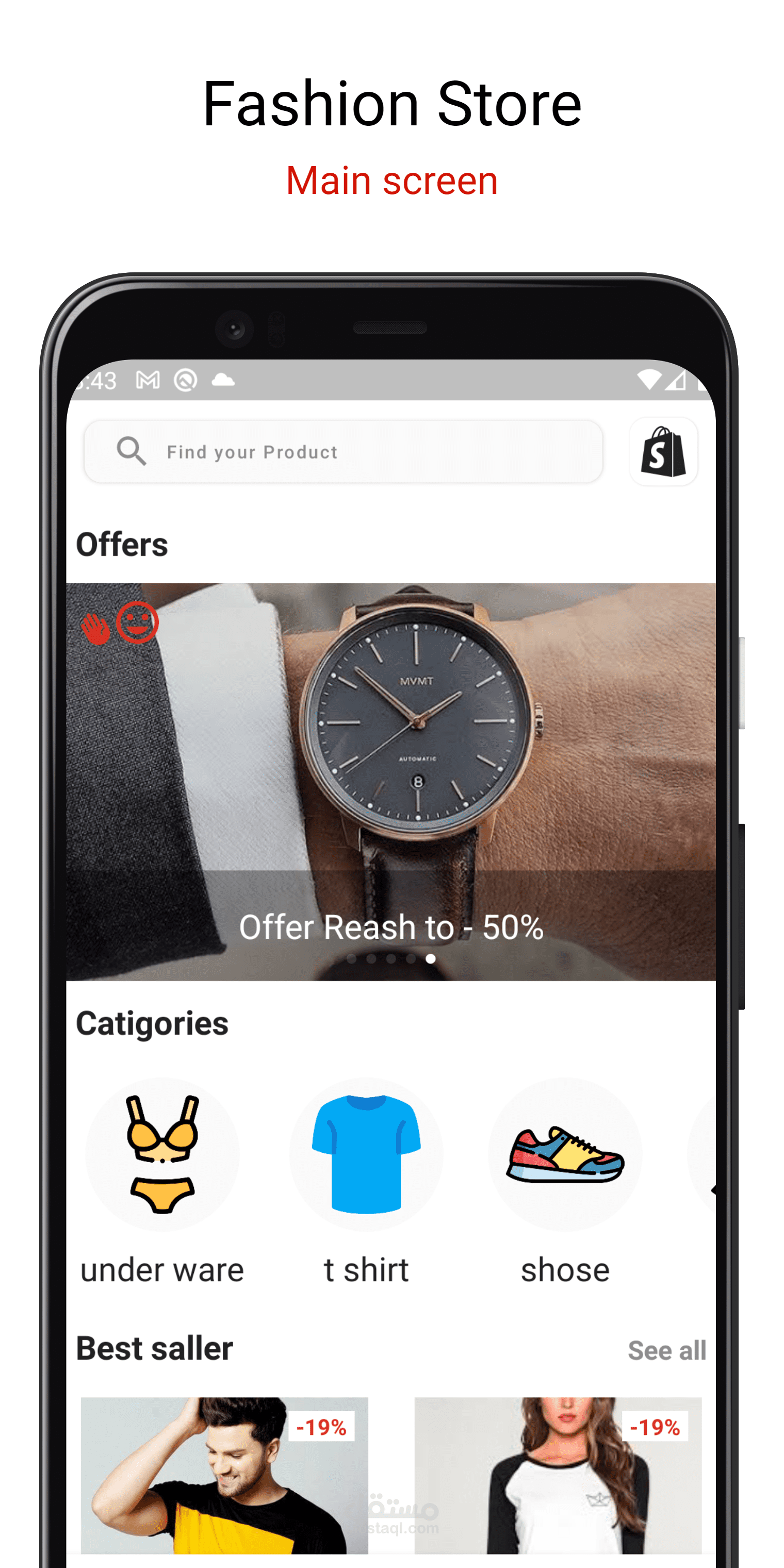 ecommerce application