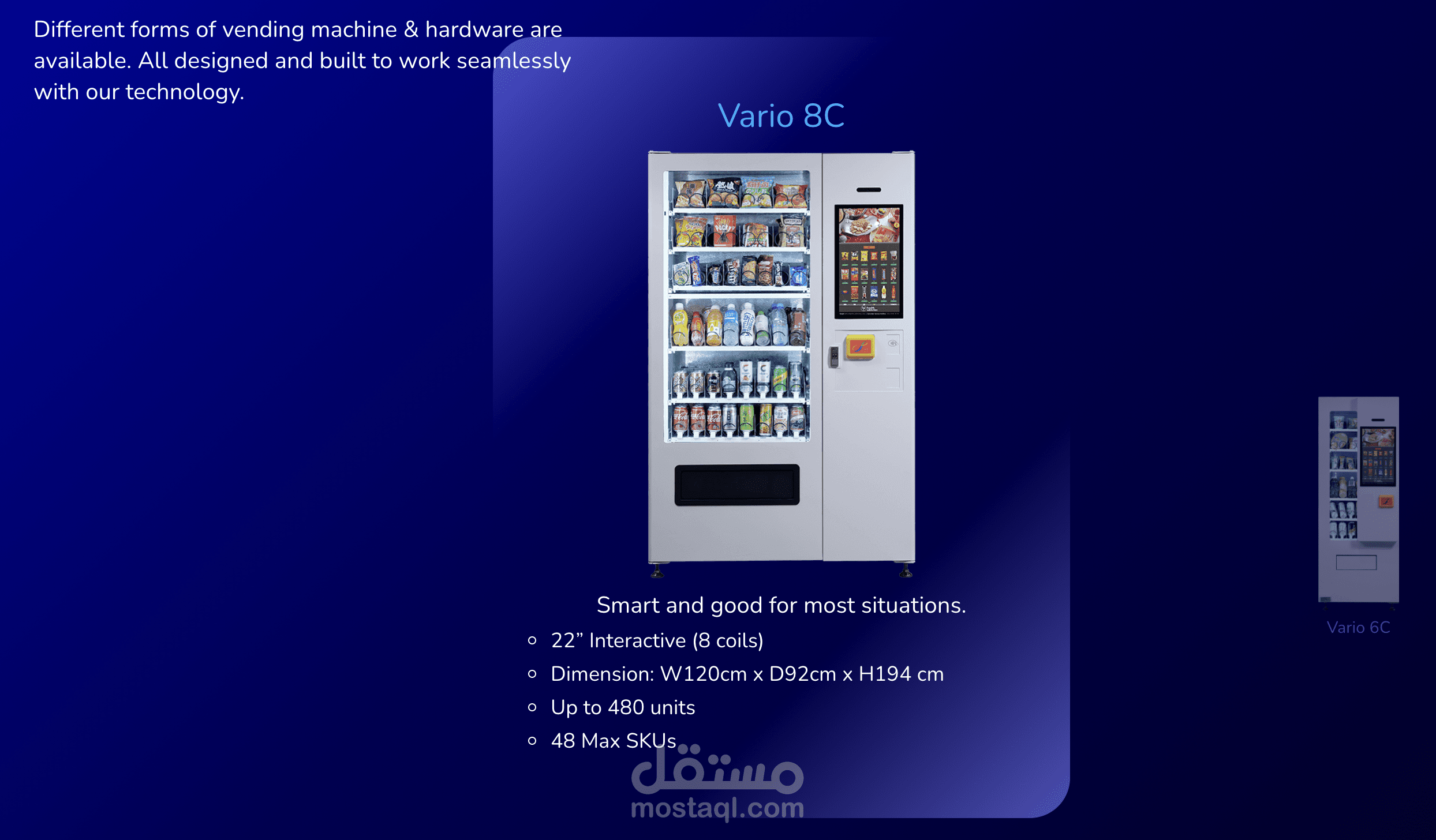 بناء REST API Django للعمل مع Vending Machines في شركة SmartRetail