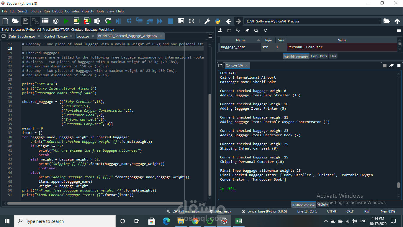Use Python to solve a real-world problem
