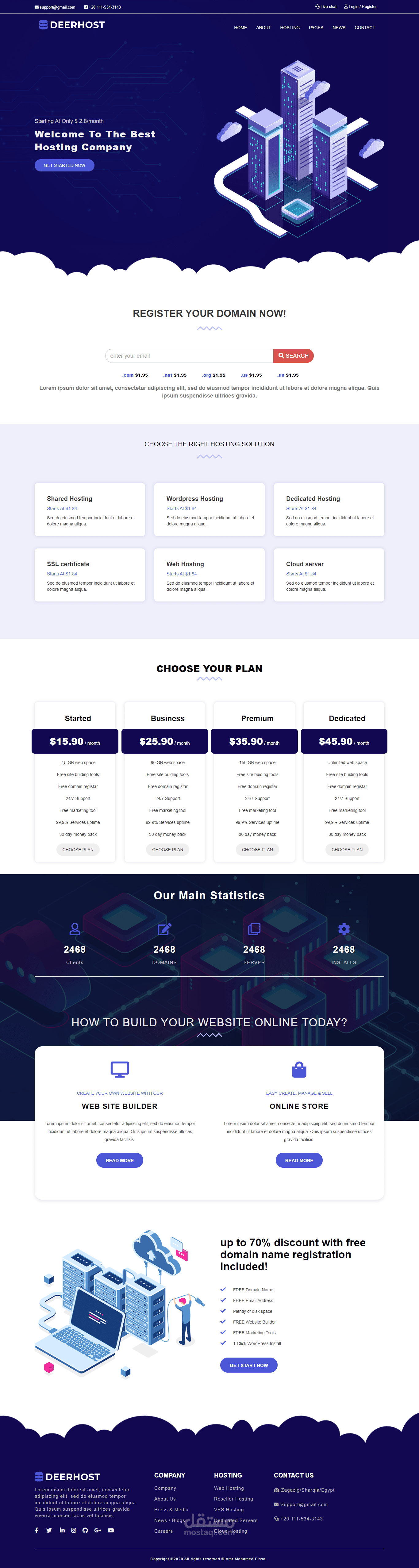 hosting website
