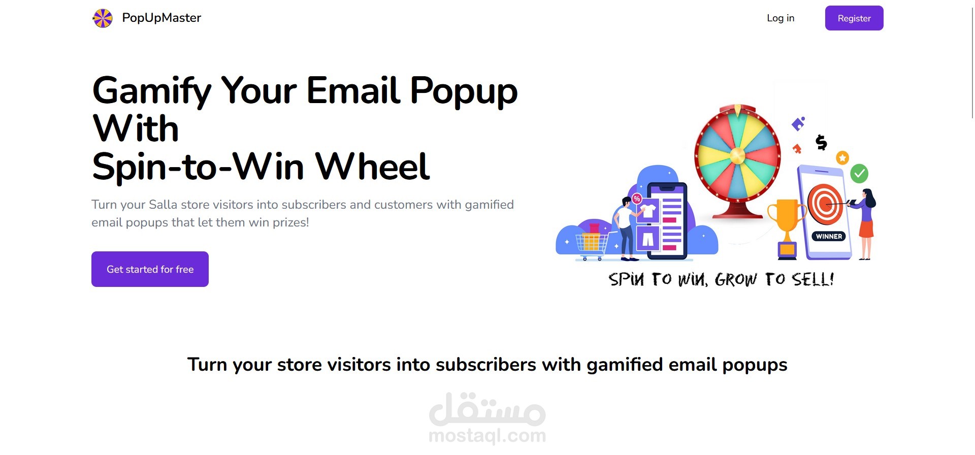 Spin-to-Win Wheel PopUpMaster