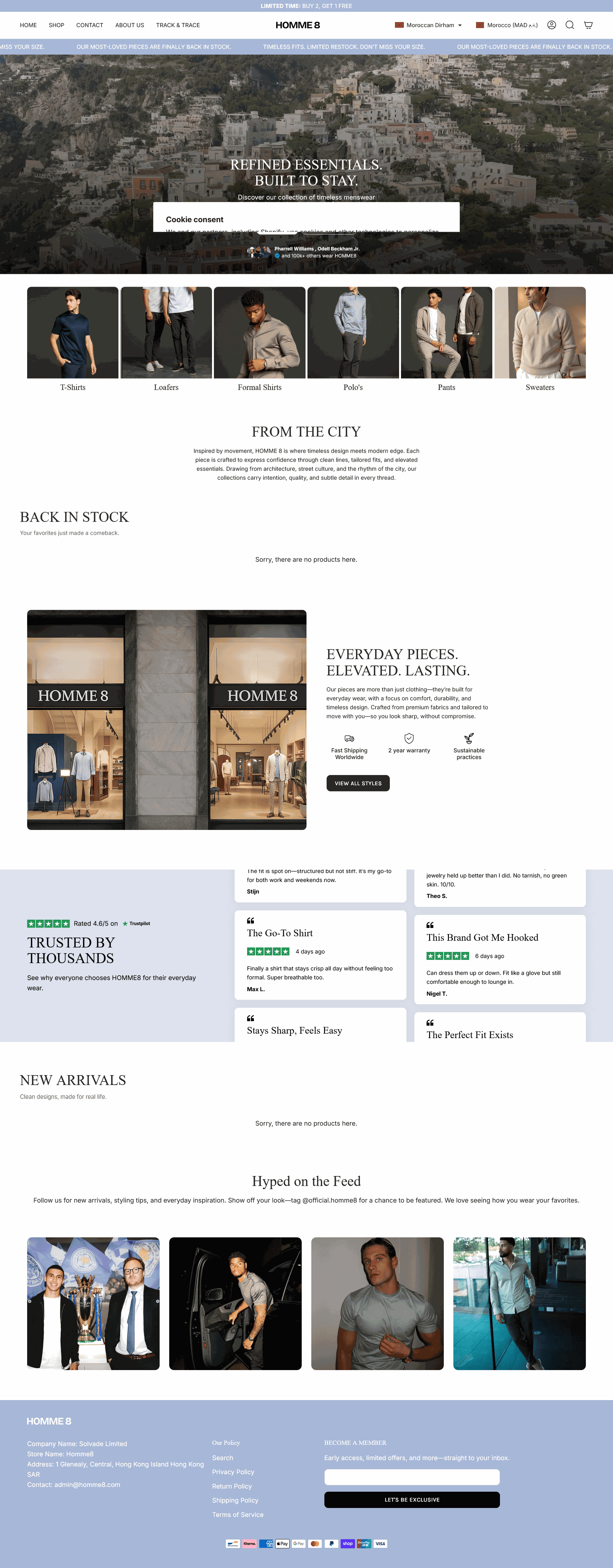 Shopify Store Redesign Project