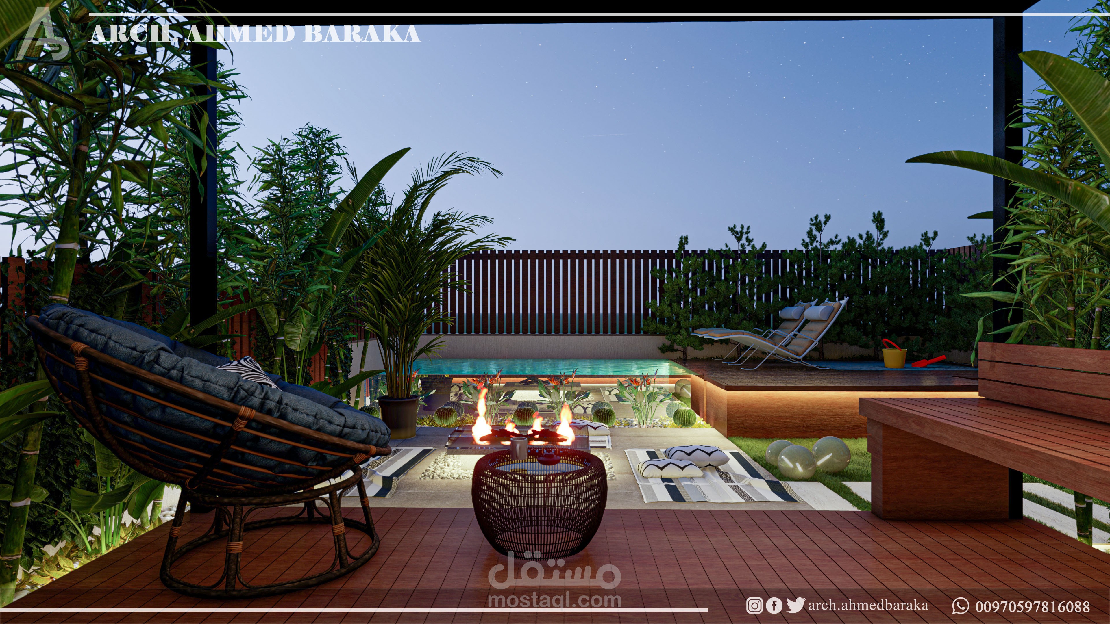 تصميم رووف سكني