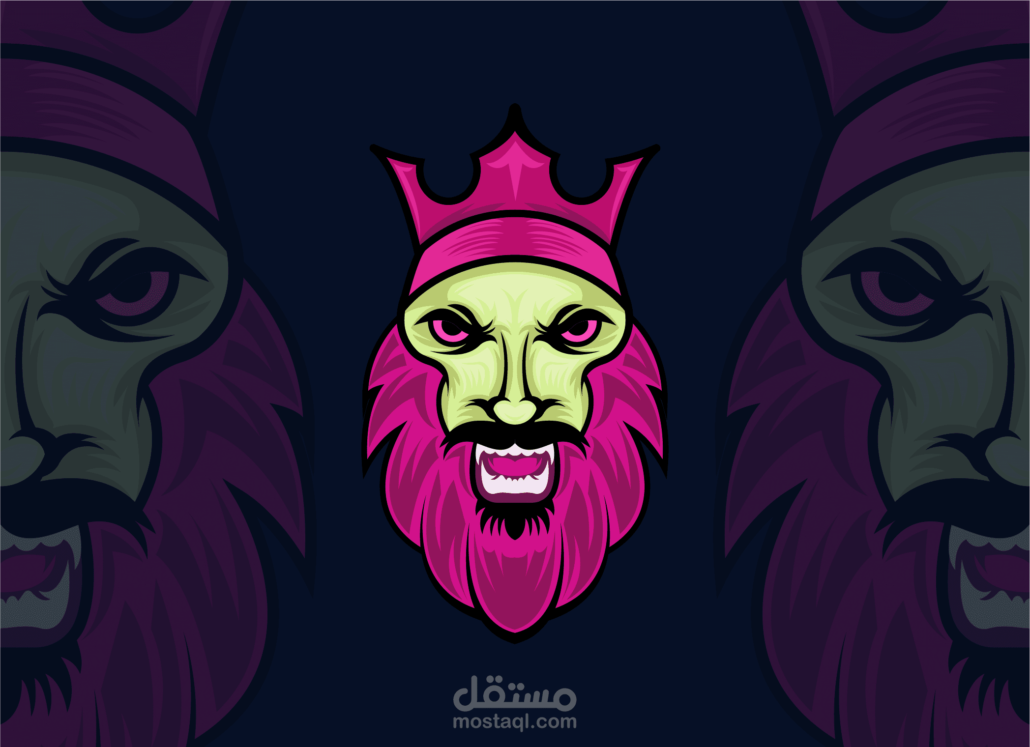 ANGRY KING ILLUSTRATION