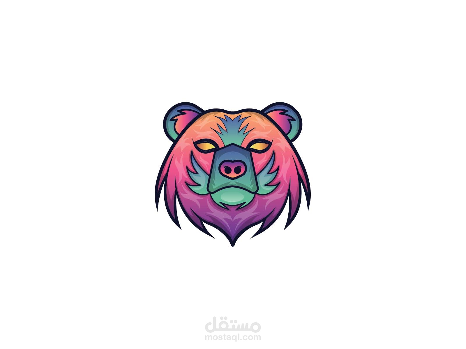 BEAR MASCOT LOGO