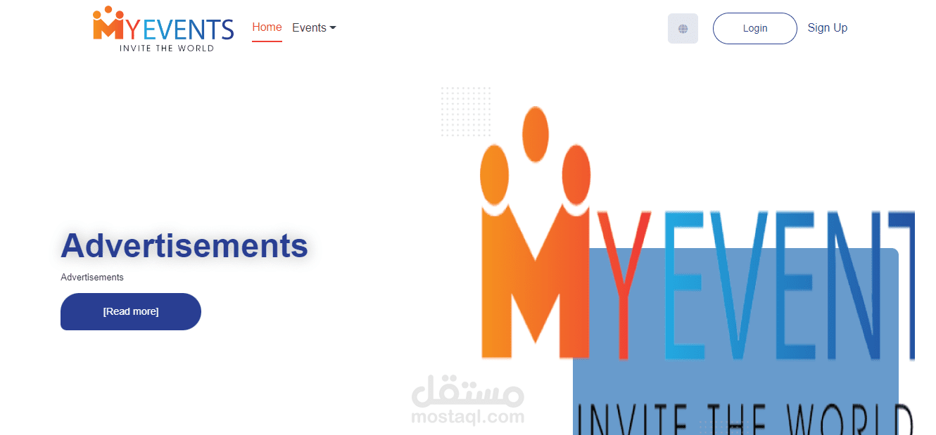 نظام فعاليات ومشاركة وتنظيم BoilerPlate framework (Asp .net)