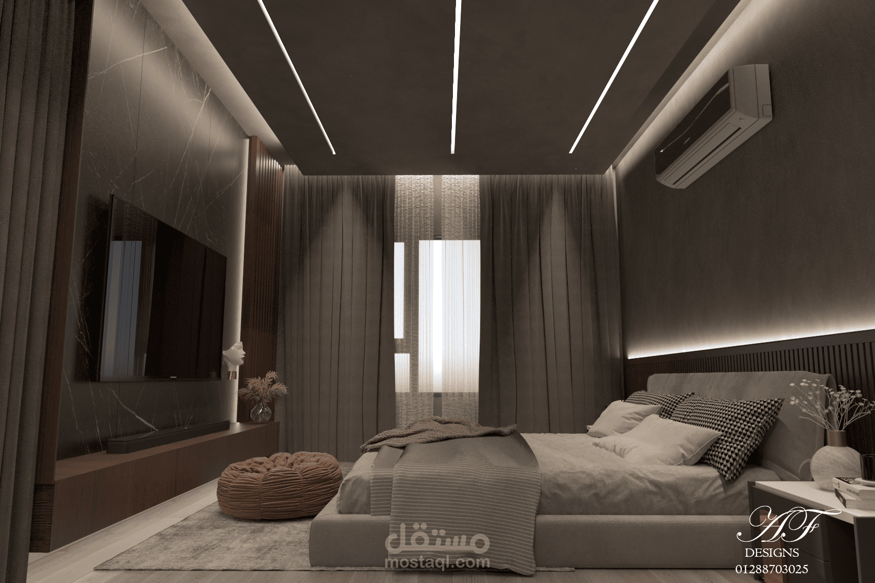 master bed room