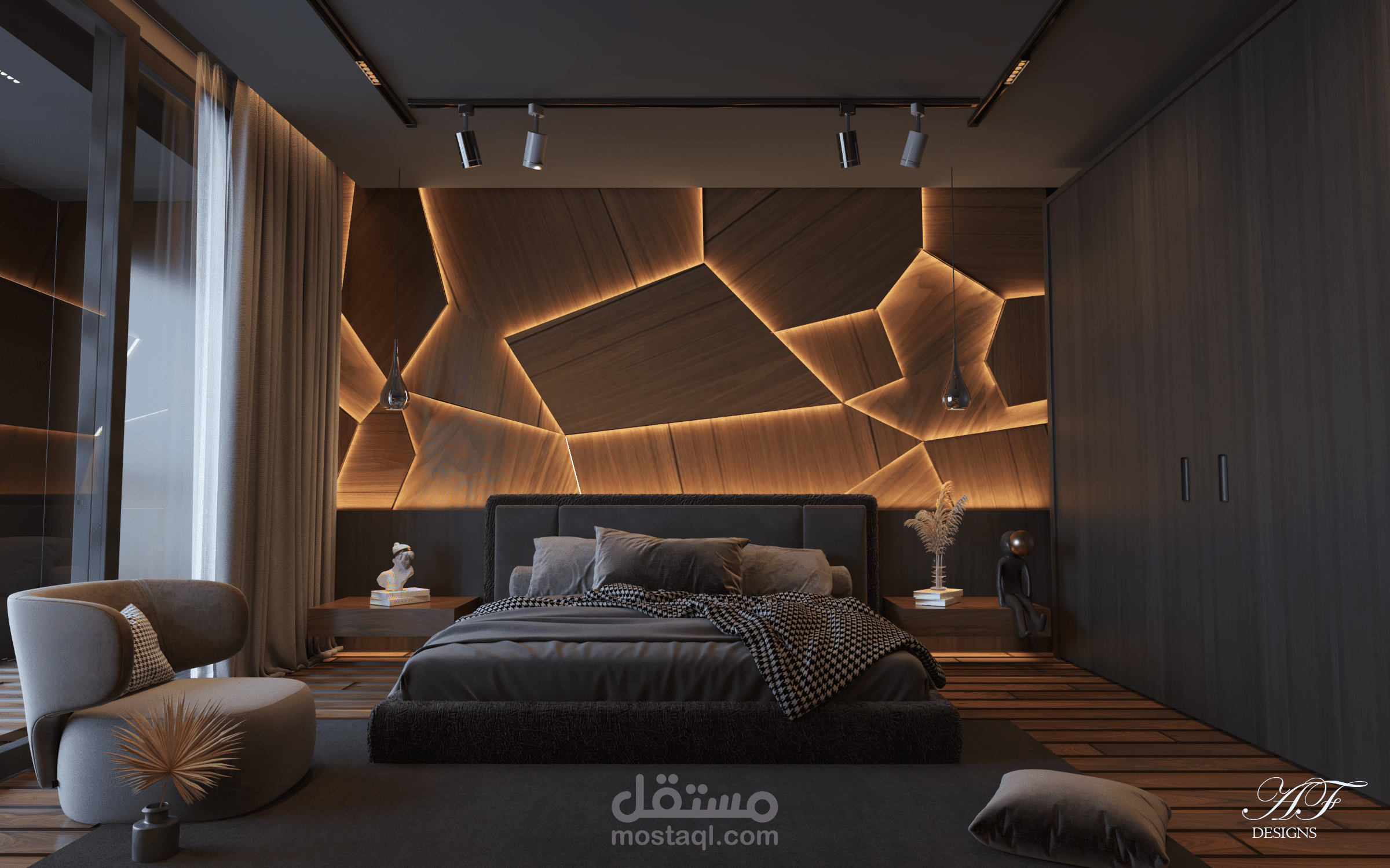 modern bedroom