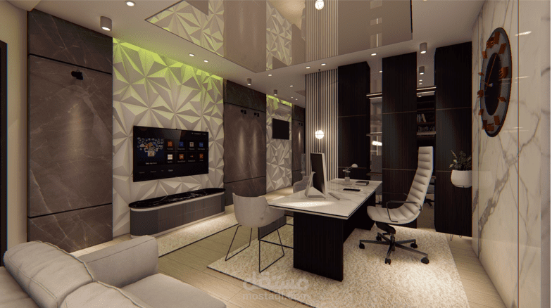 تصميم مكتب عمل / مكتب سكرتير