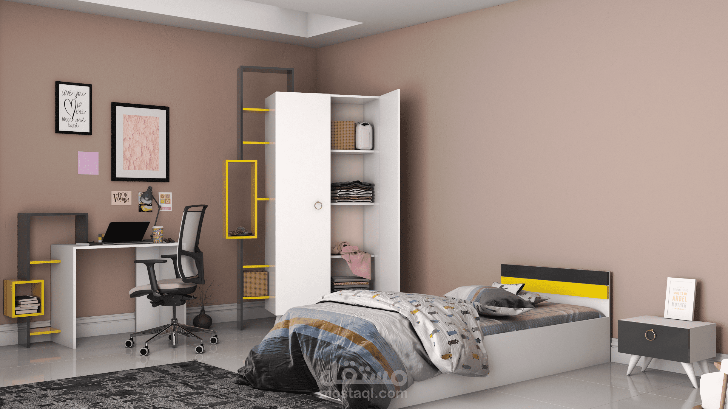 مجموعة تصميمات لمصنع اثاث