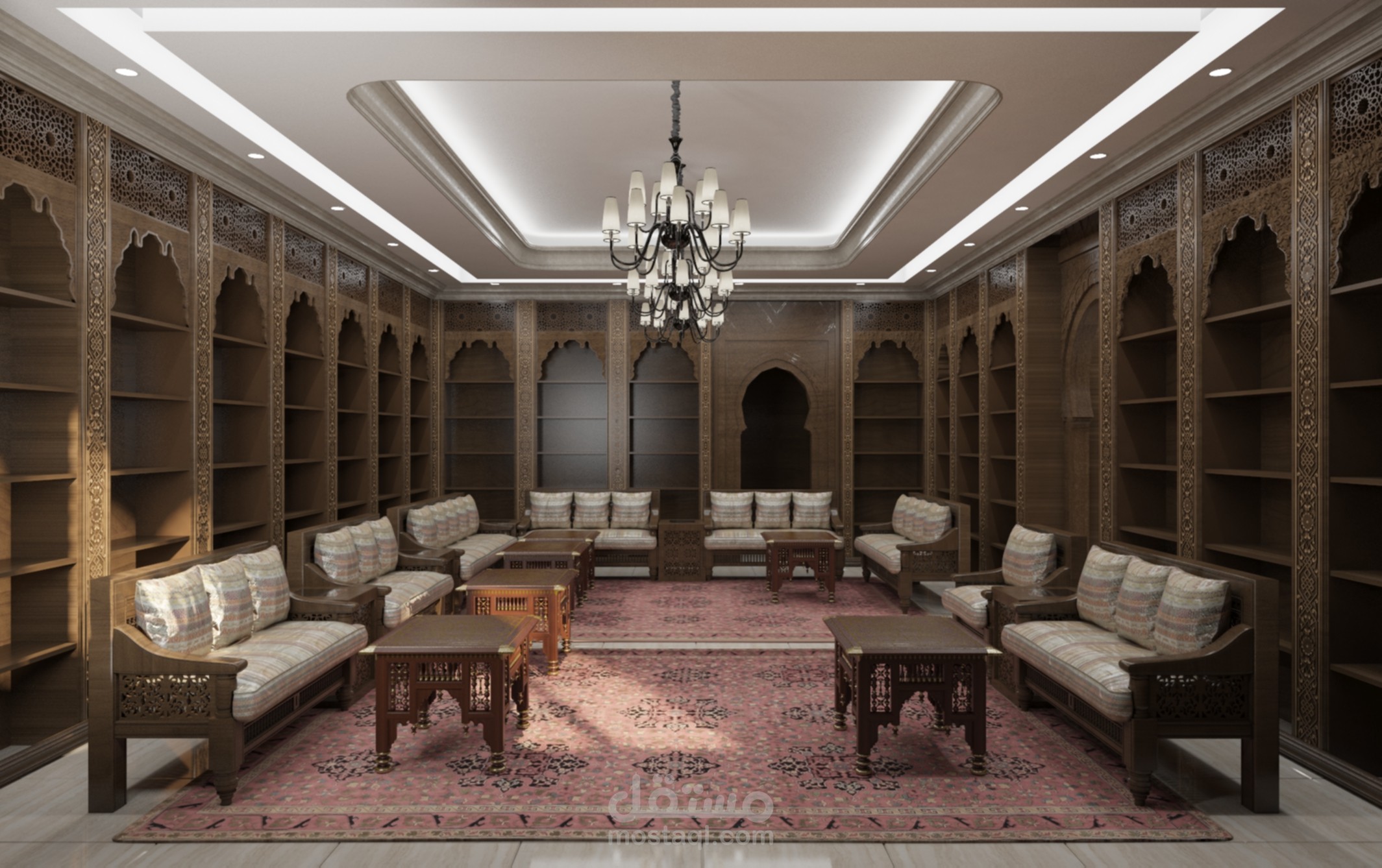 تصميم علي الطراز المغربي الاسلامي