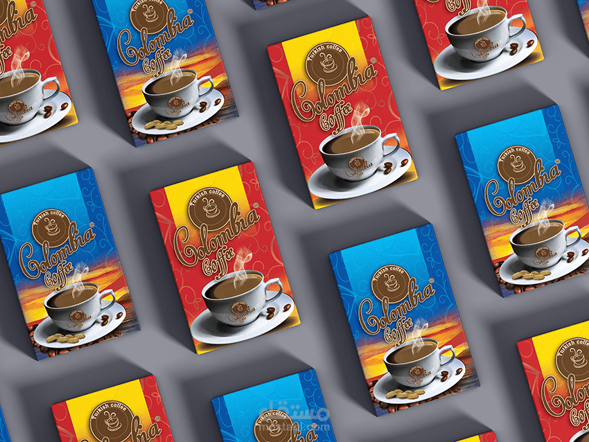 تصميم علب للقهوه