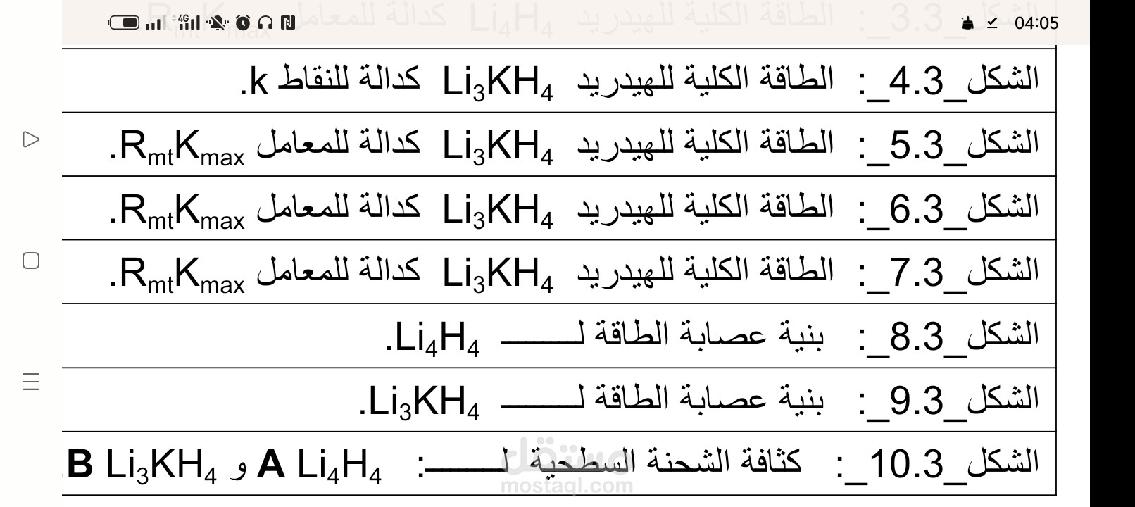 ادخال بيانات في الجدول