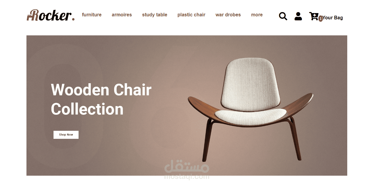 Rocker landing-page