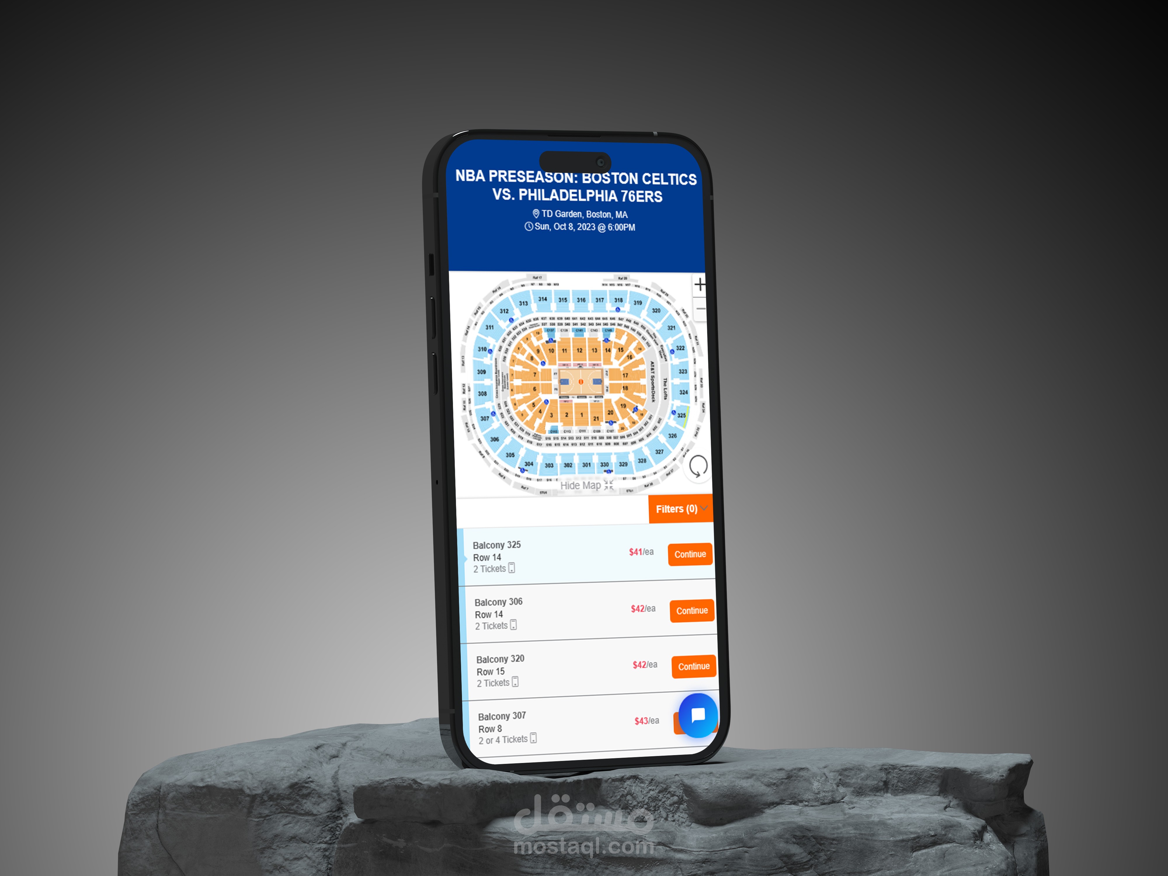 موقع لحجز تذاكر العروض والمناسبات العالمية Next.js