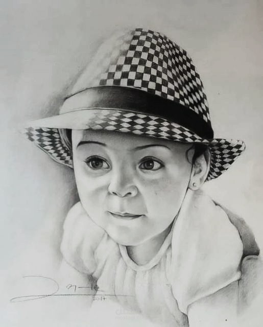 فن الرسم الحقيقي .