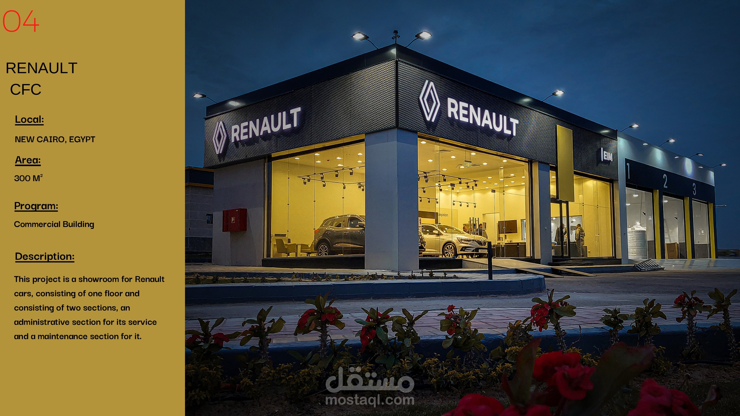 RENAULT CFC PROJECT