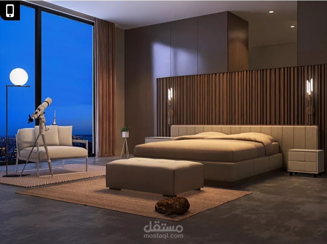 تصميم داخلي لغرف المنزل