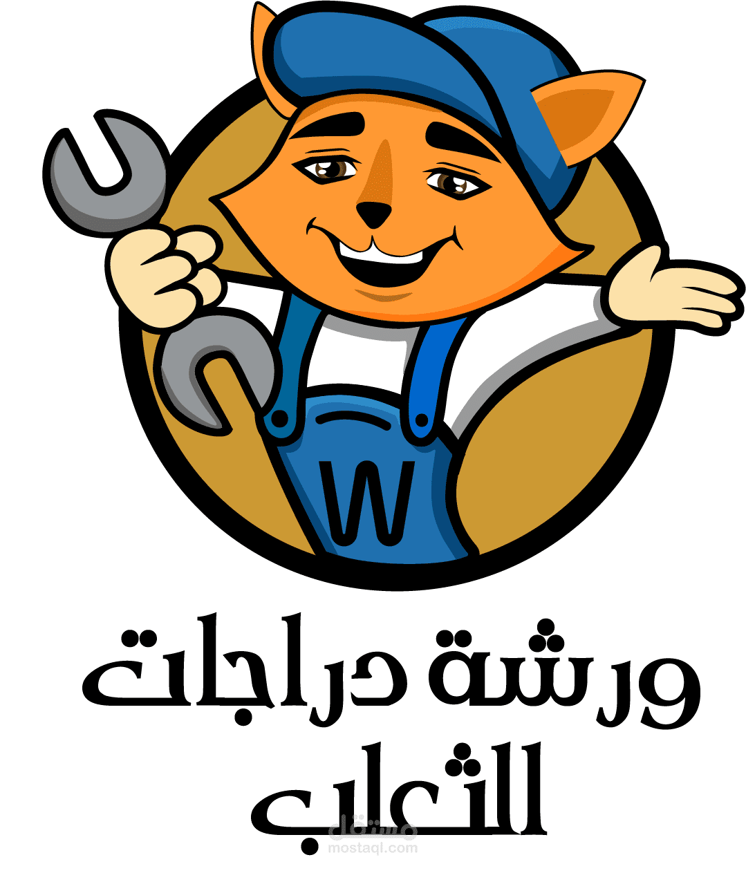 لوجو لشخصية كرتونية