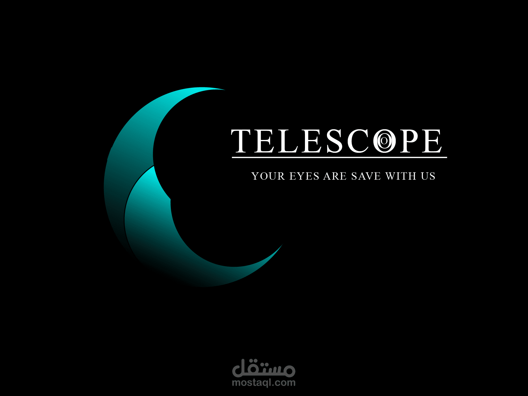 لوجو لمحل نظارات