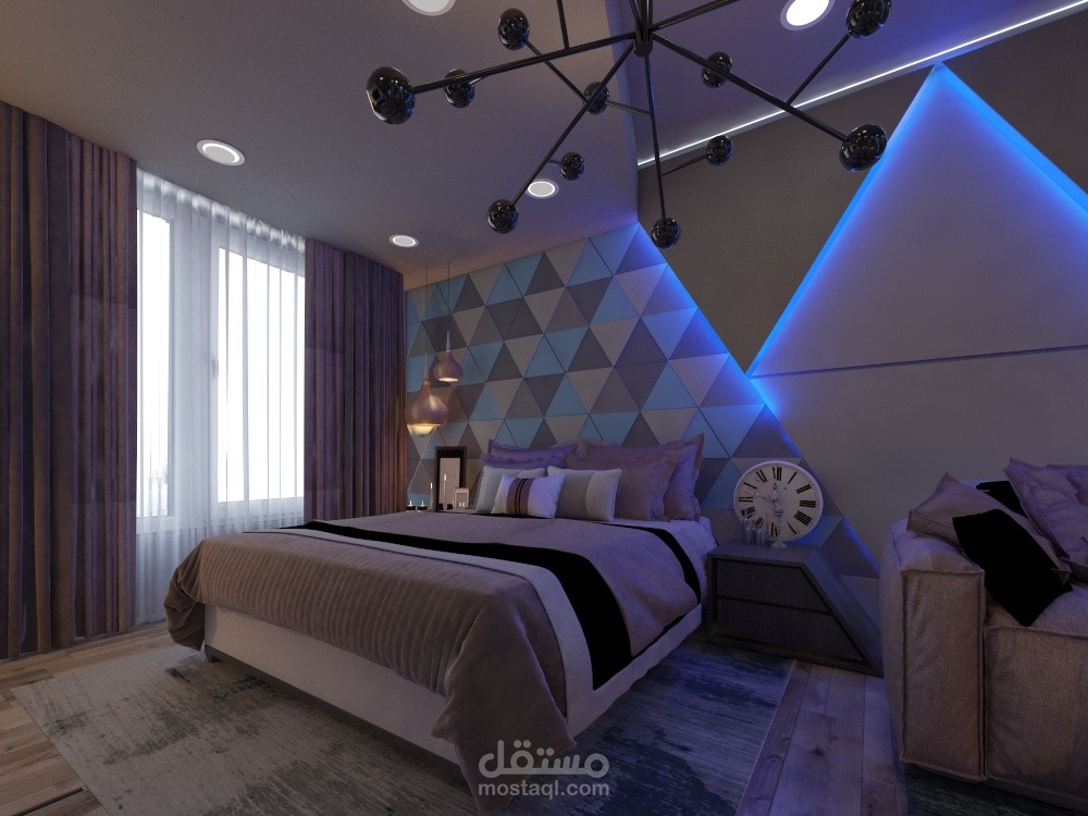غرفه نوم مودرن