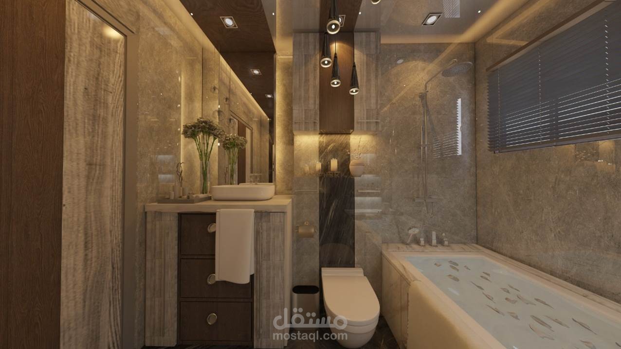 تصميم توليت مودرت