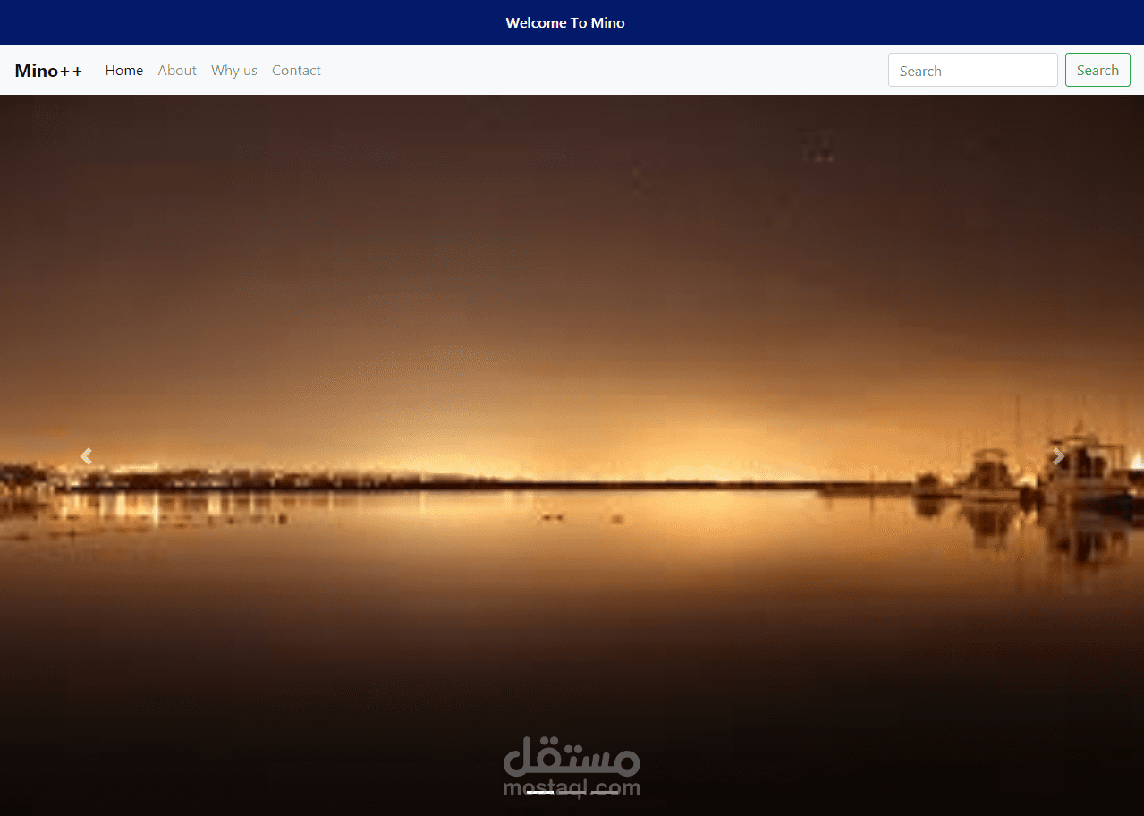 Simple Startup Website