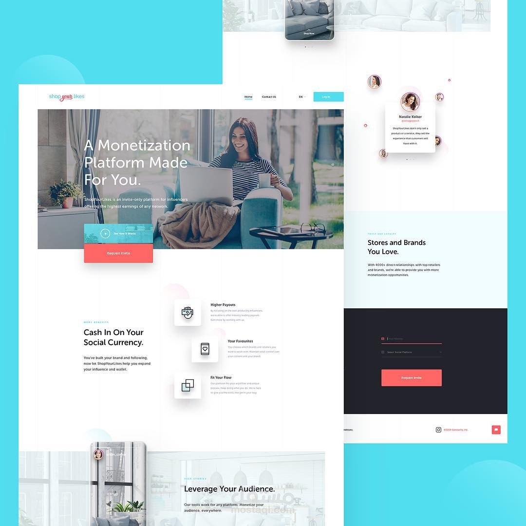 تصميم و برمجة موقع