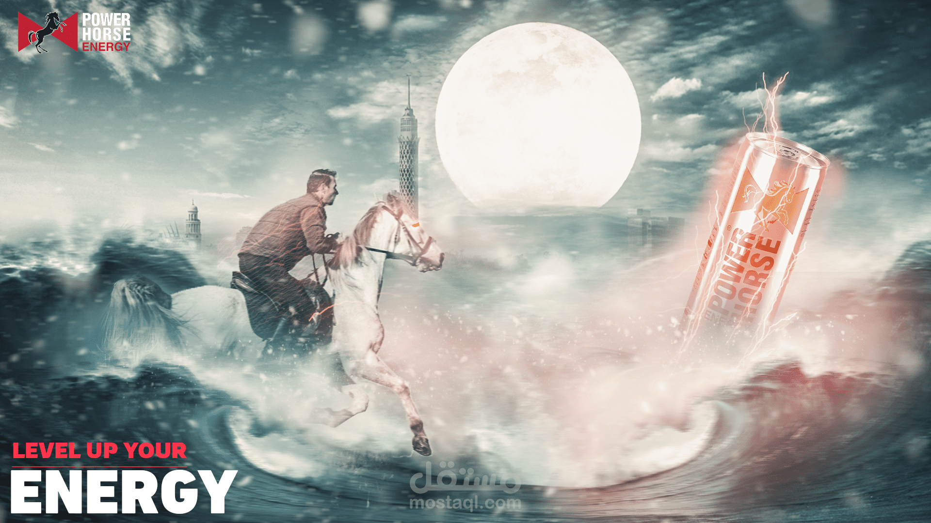 Power Horse  Social Media post