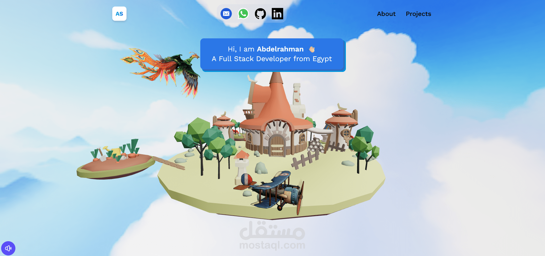3d portfoilo