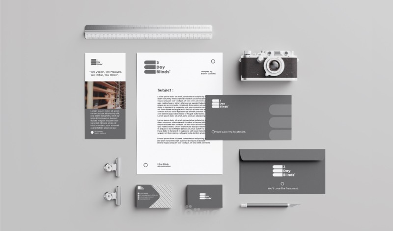 3 Day Blinds Brand Identity
