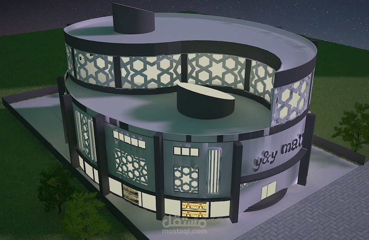 تصميم مول تجاري